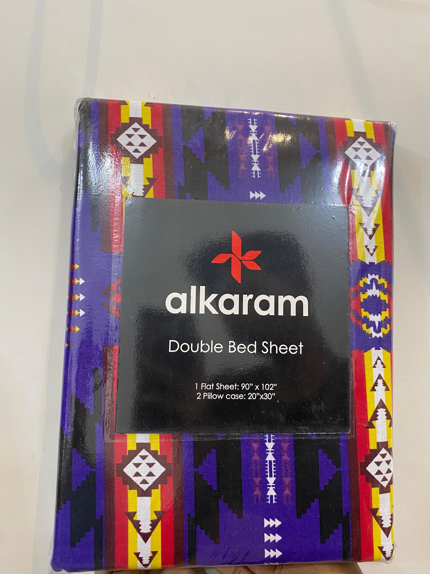 Al karam double bed bedsheet