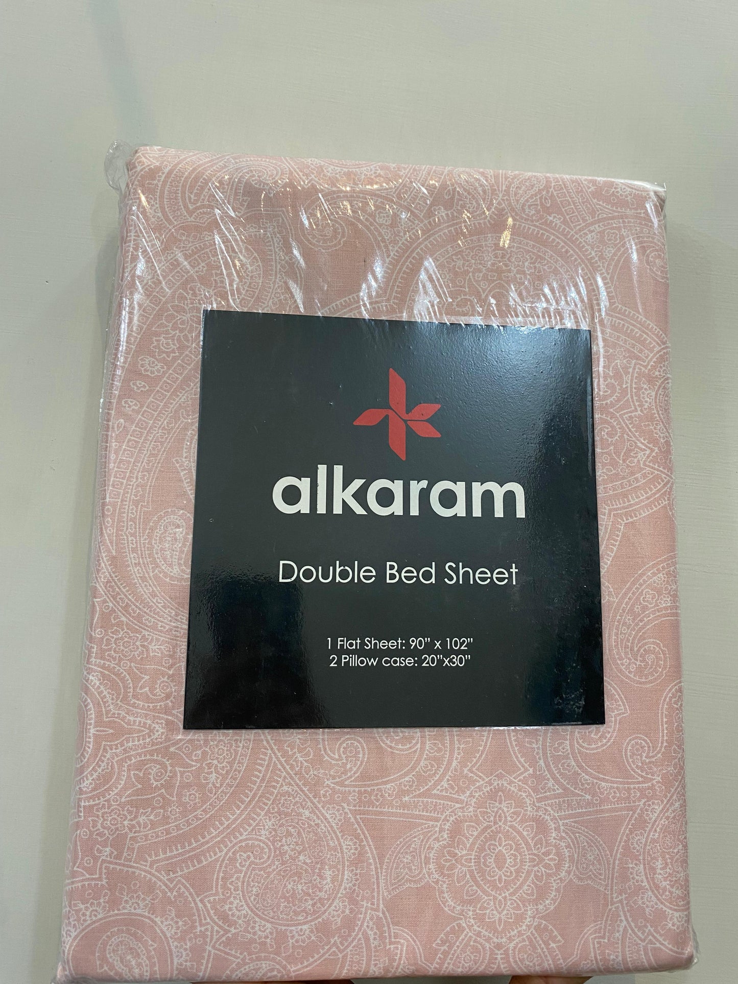 Al karam  double bed bedsheet