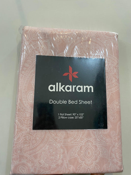 Al karam  double bed bedsheet