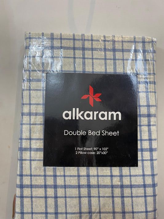 Al karam  double bed bedsheet