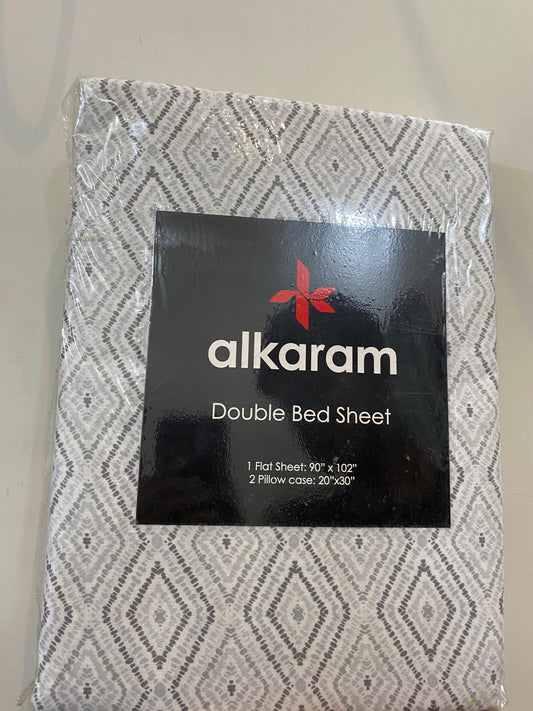 Al karam  double bed bedsheet
