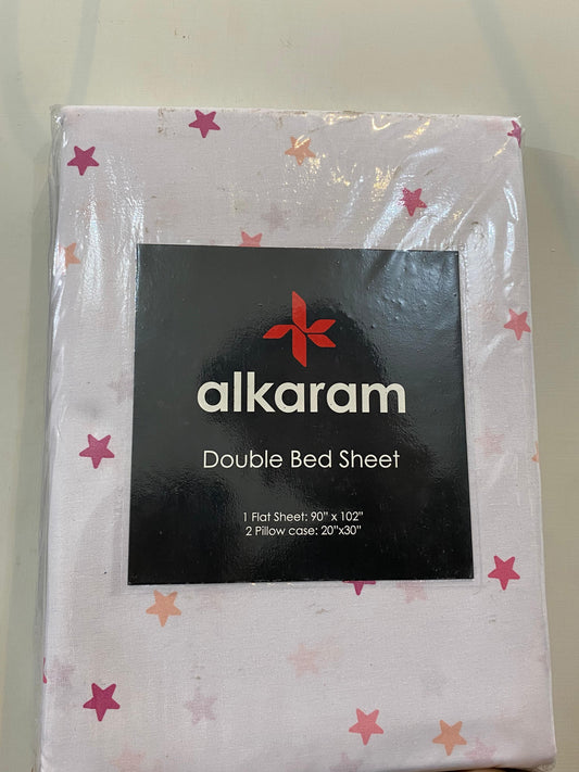 Al karam  double bed bedsheet