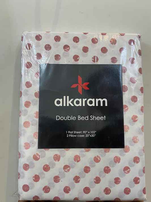 Al karam  double bed bedsheet