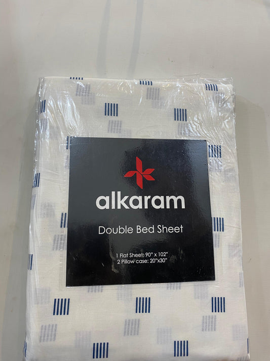 Al karam  double bed bedsheet