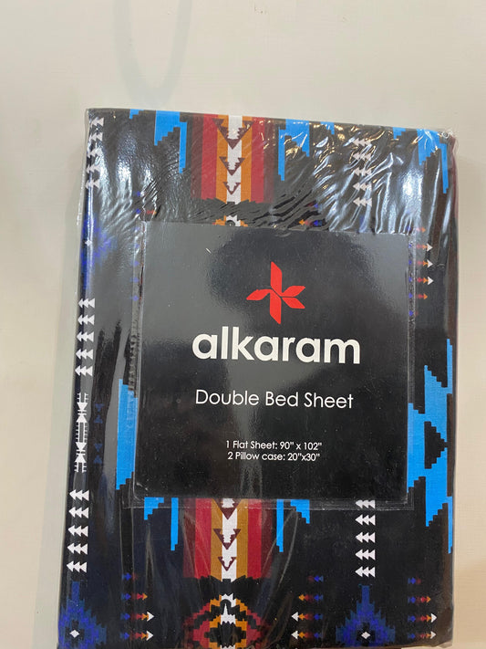 Al karam  double bed bedsheet