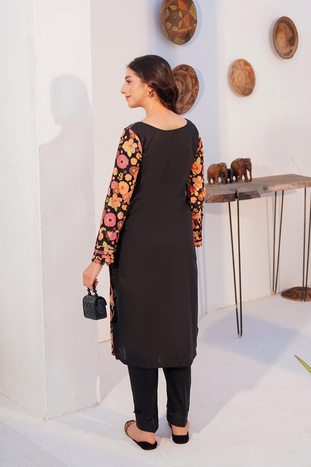 2pc Printed Cotton Lawn Suit